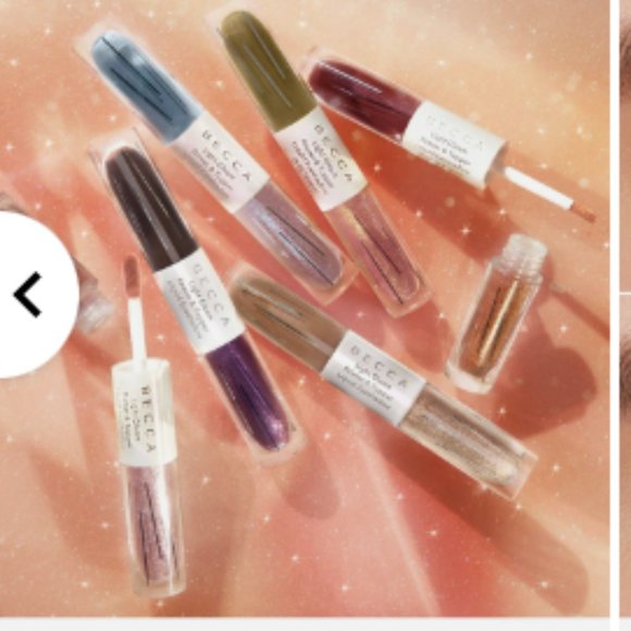 NEW BECCA | light gleam primer & topper liquid eyeshadow in color refract - Picture 1 of 11